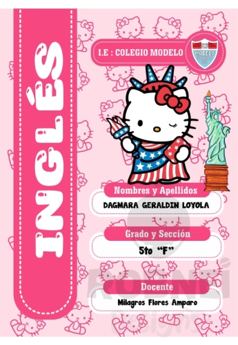 Hello Kitty Portada Ingles
